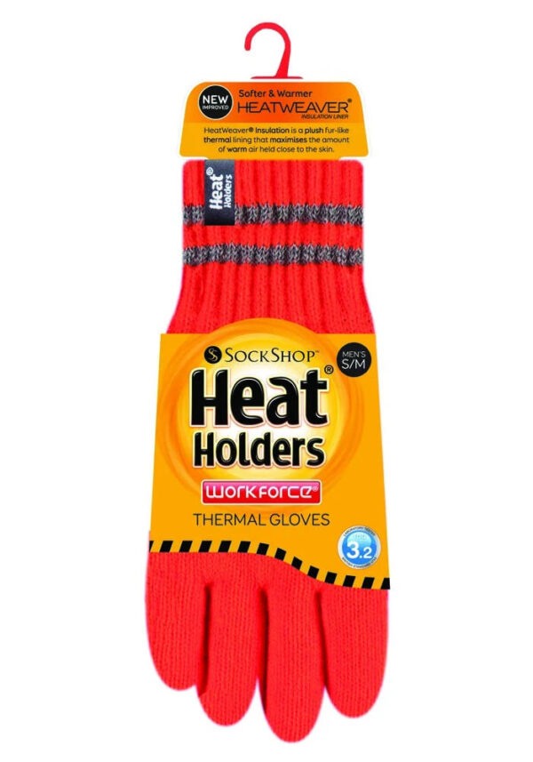 Heat Holders Workforce Gloves - Orange