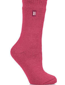 Ladies HEAT HOLDERS Socks - Raspberry