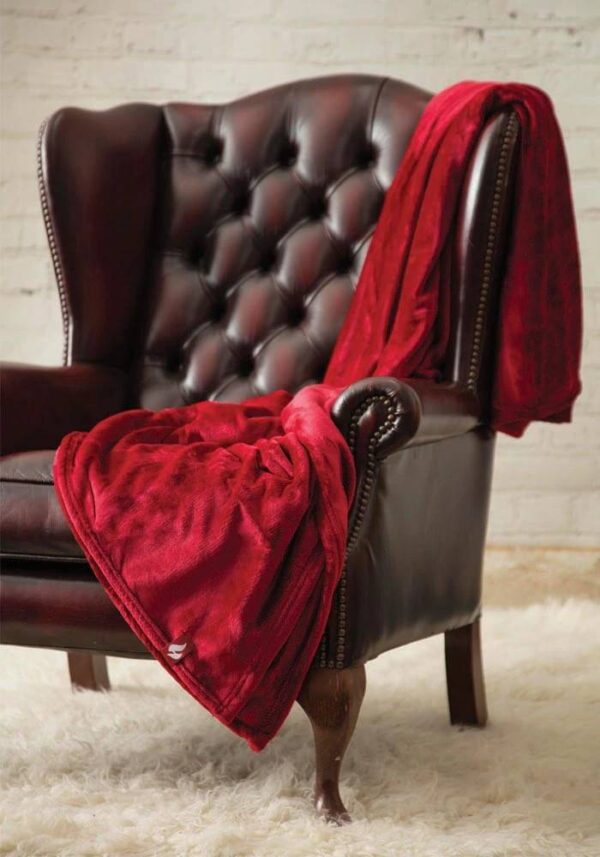 Heat Holder Cranberry Blanket - Tyg