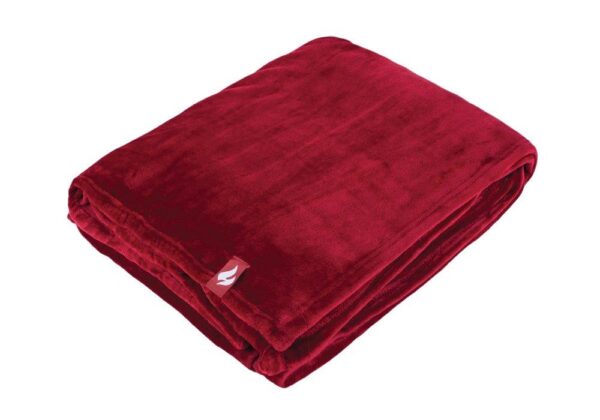 Heat Holder Cranberry Blanket - Throw