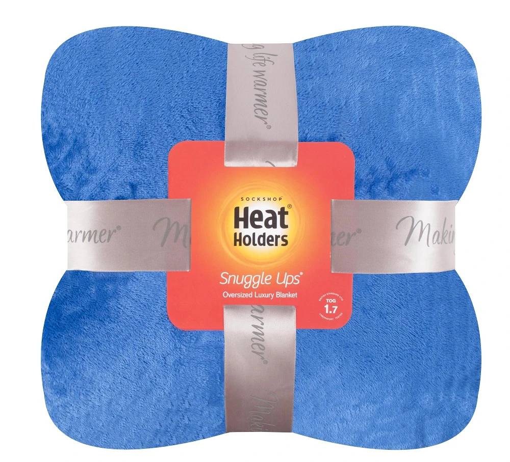 Heat Holder Royal Blue Blanket - Throw