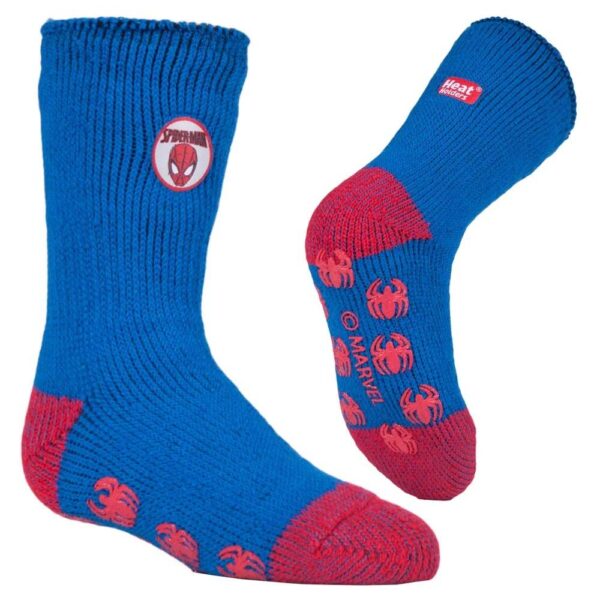 Heat Holders Ultimate Spiderman Slipper Socks