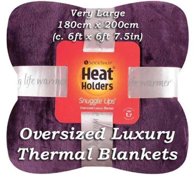 LARGE TOG Rated Blankets, warme Decken für alle!