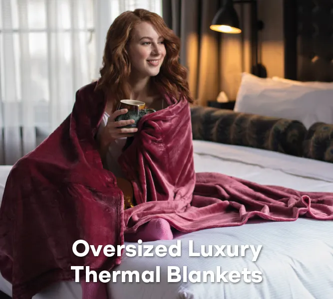 Oversized Luxury Thermal Blanket
