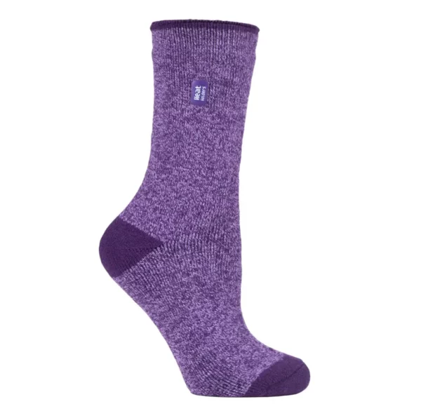 Heat Holders Purple-Lilac Viola Lite Thermal Socks