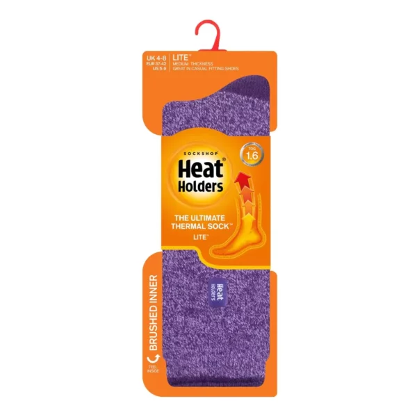 Chaussettes thermiques Viola Lite Purple-Lilac Heat Holders